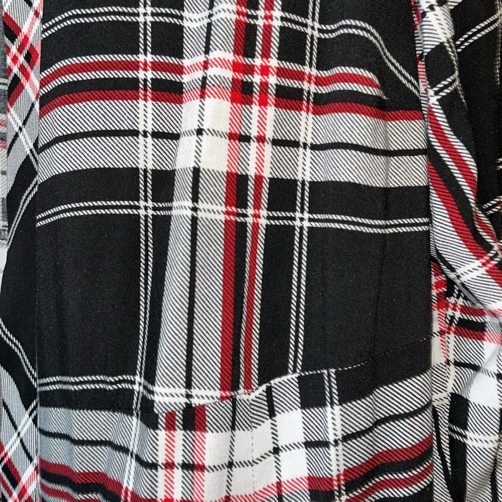 Torrid plaid duster - Picture 3 of 6